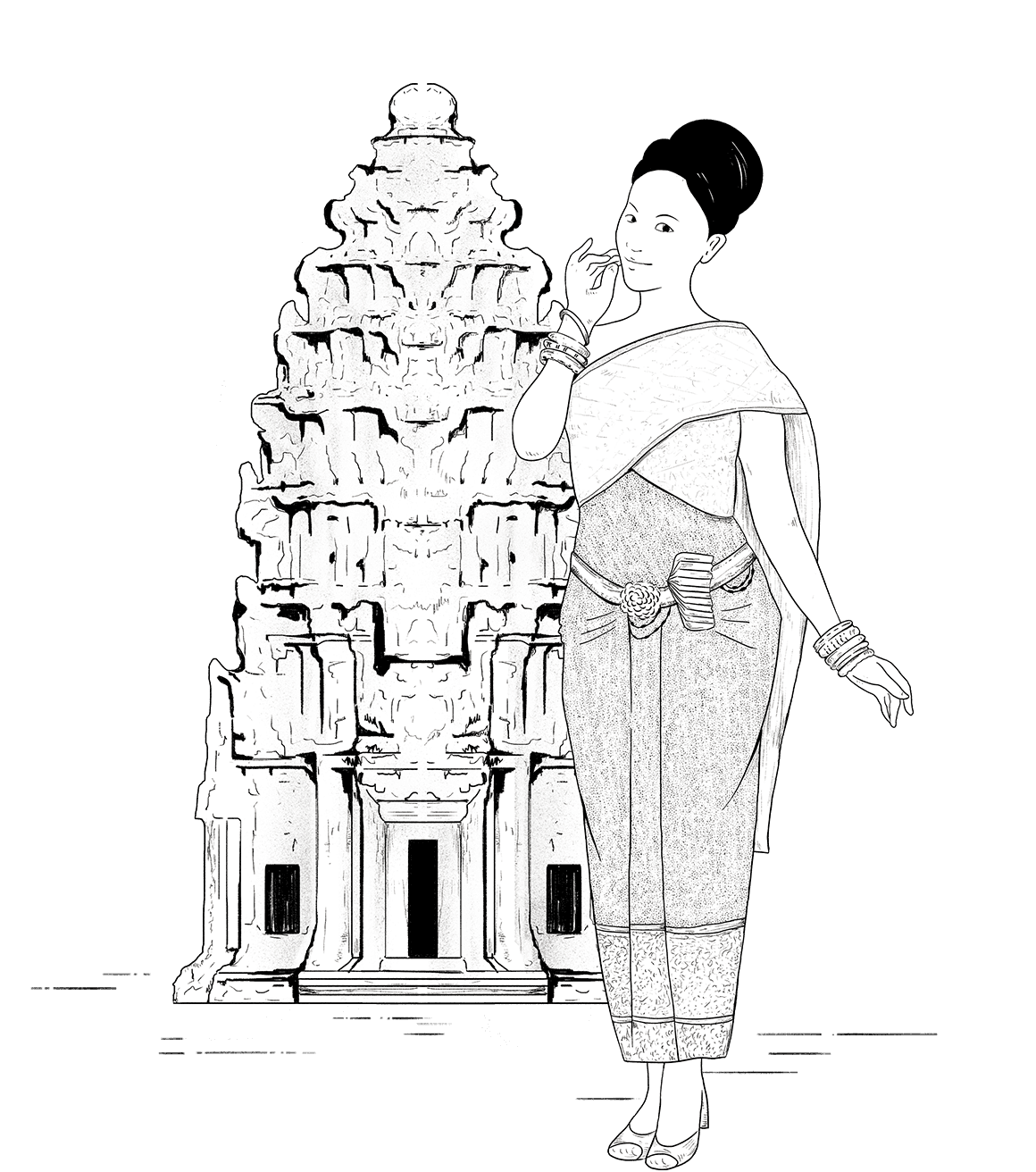 Cambodia pattern