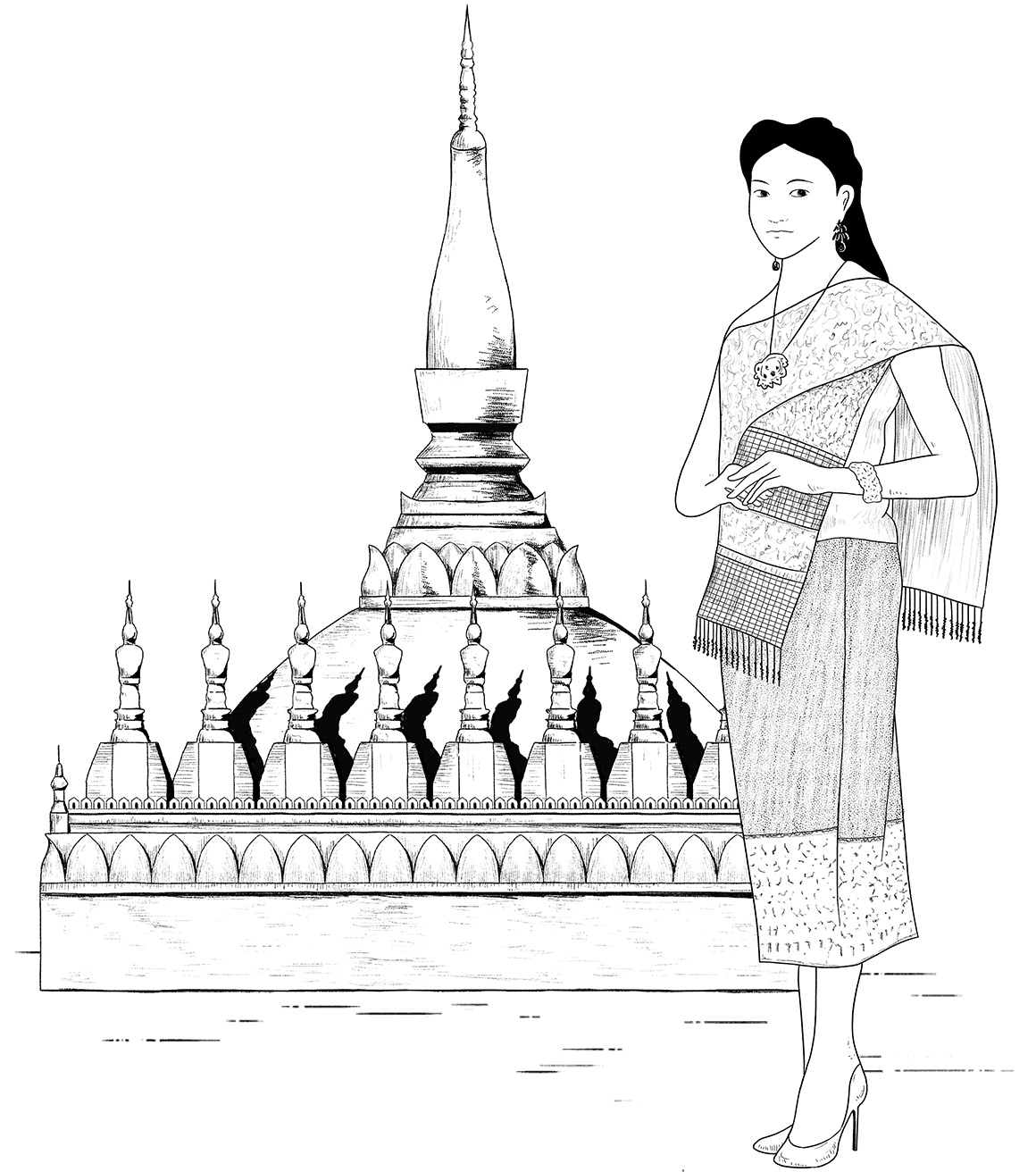 Laos pattern